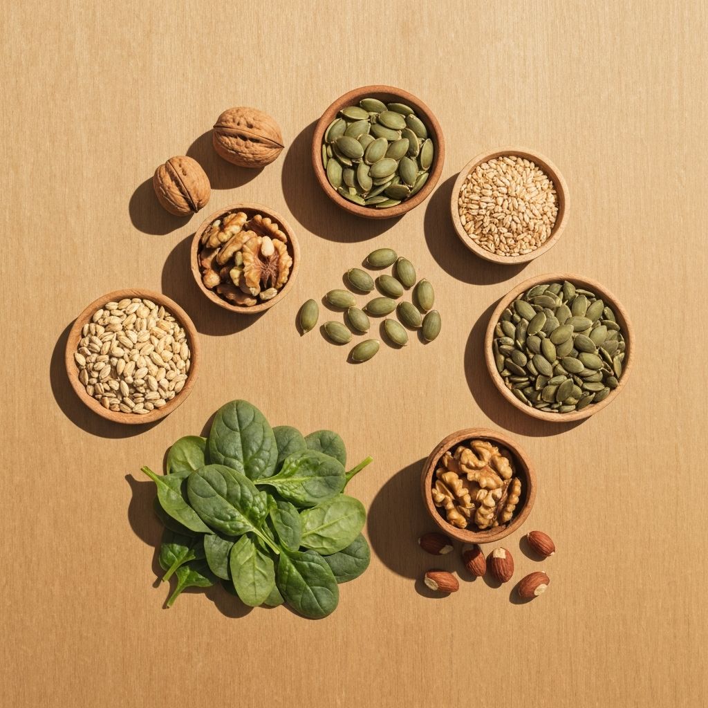 Natural mineral-rich foods